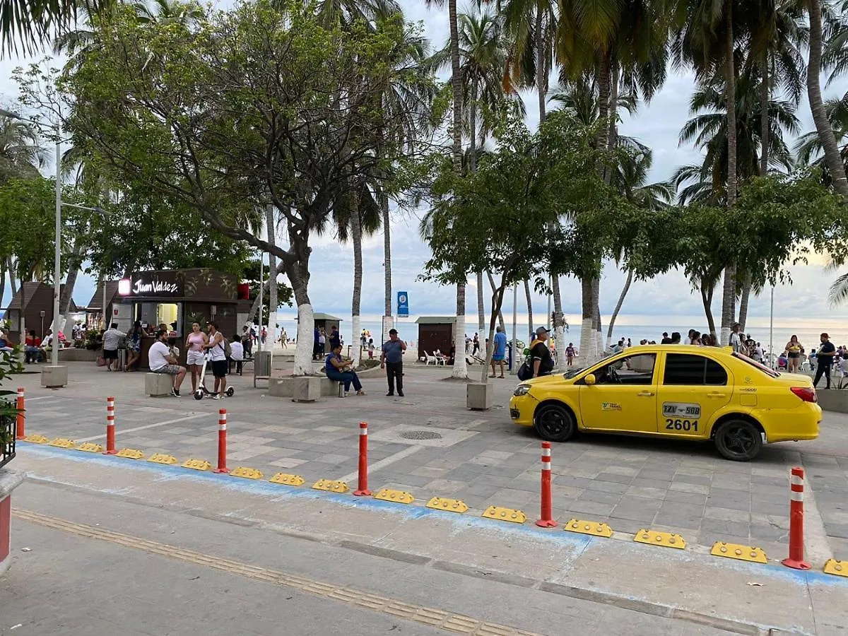 Encantador Apto En El Rodadero Frente A La Playa Santa Marta  0*, Santa Marta (Magdalena) Colombia